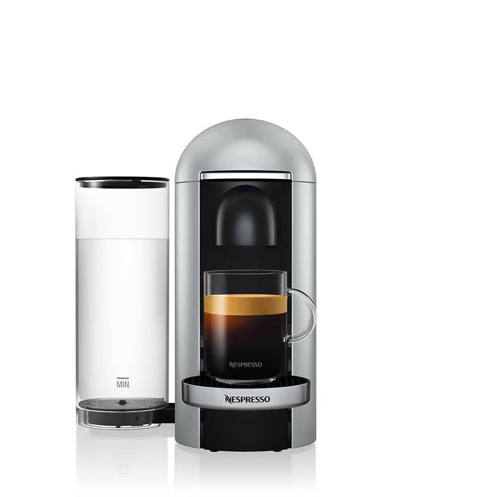 מכונת קפה VertuoPlus מבית NESPRESSO דגם GBC2 בגוון כסוף כולל מקציף חלב אירוצי'נו - תמונה 4 מכונת קפה VertuoPlus מבית NESPRESSO דגם GBC2 בגוון כסוף כולל מקציף חלב אירוצי'נו - תמונה 4