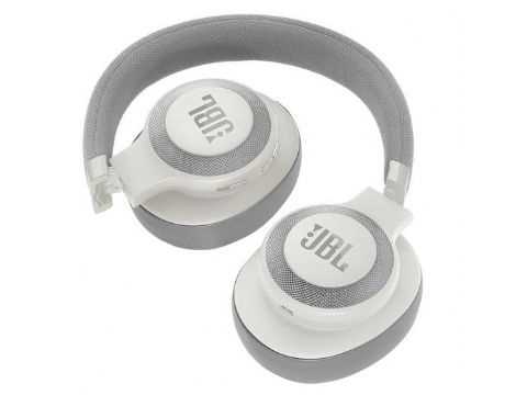 אוזניות JBL E65BTNC Bluetooth - לבן - תמונה 4 אוזניות JBL E65BTNC Bluetooth - לבן - תמונה 4