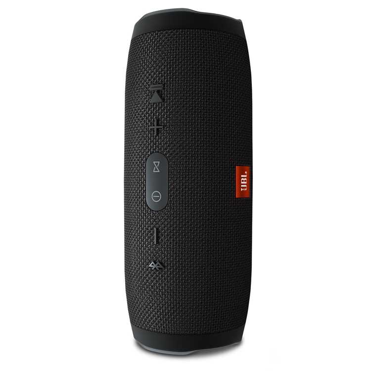 רמקול נייד JBL Charge 3 - שחור - תמונה 3 רמקול נייד JBL Charge 3 - שחור - תמונה 3