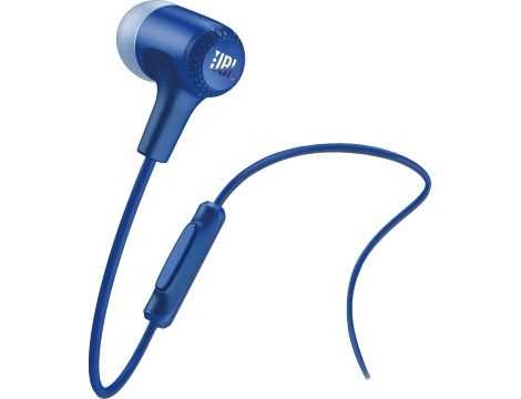אוזניות ‏חוטיות JBL E15 - כחול - תמונה 3