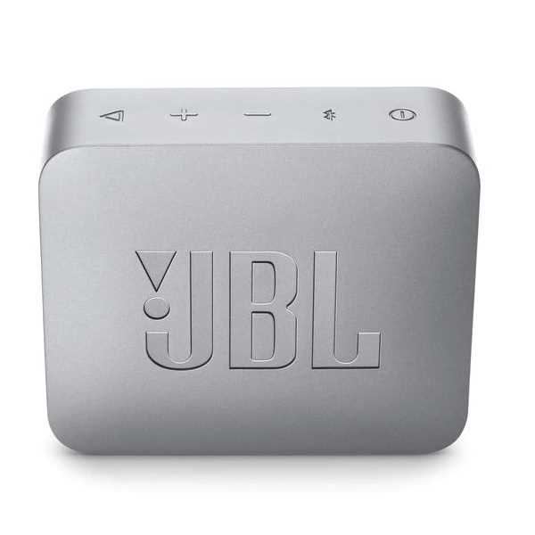 רמקול נייד JBL GO 2 - אפור - תמונה 4 רמקול נייד JBL GO 2 - אפור - תמונה 4