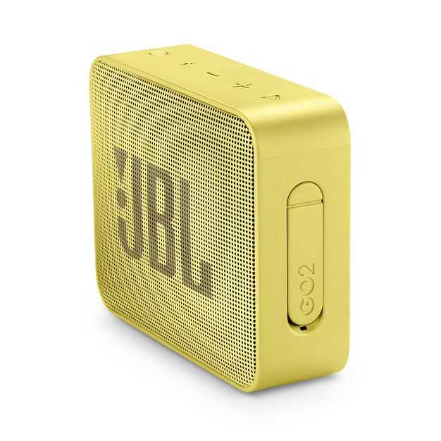 רמקול נייד JBL GO 2 - צהוב - תמונה 2 רמקול נייד JBL GO 2 - צהוב - תמונה 2