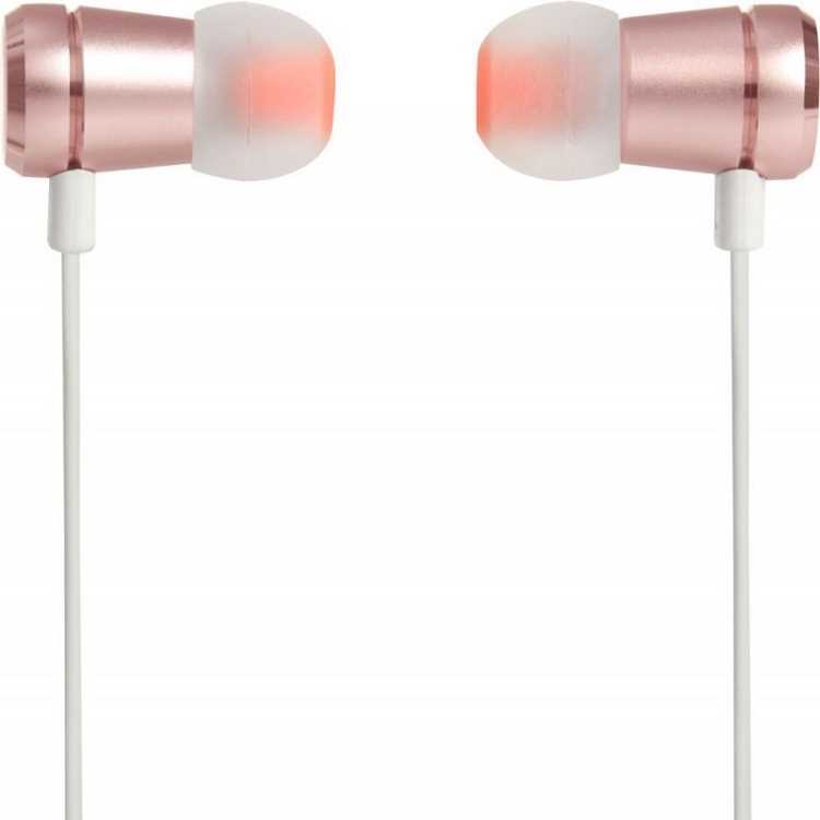 אוזניות חוטיות JBL T290 - זהב אדום - תמונה 2 אוזניות חוטיות JBL T290 - זהב אדום - תמונה 2