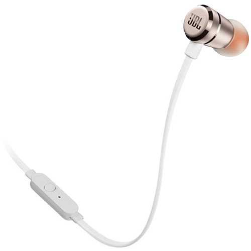 אוזניות חוטיות JBL T290 - זהב שמפניה - תמונה 1 אוזניות חוטיות JBL T290 - זהב שמפניה - תמונה 1
