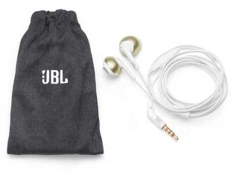 אוזניות חוטיות JBL T205 - זהב - תמונה 2 אוזניות חוטיות JBL T205 - זהב - תמונה 2