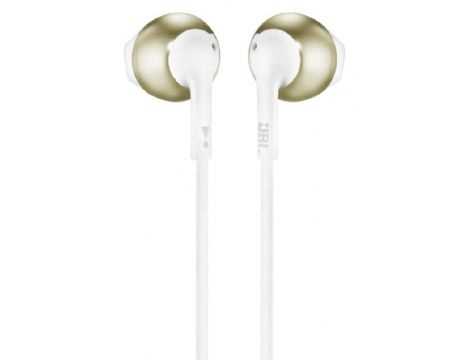 אוזניות חוטיות JBL T205 - זהב - תמונה 4 אוזניות חוטיות JBL T205 - זהב - תמונה 4