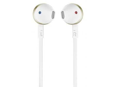 אוזניות חוטיות JBL T205 - זהב - תמונה 5 אוזניות חוטיות JBL T205 - זהב - תמונה 5