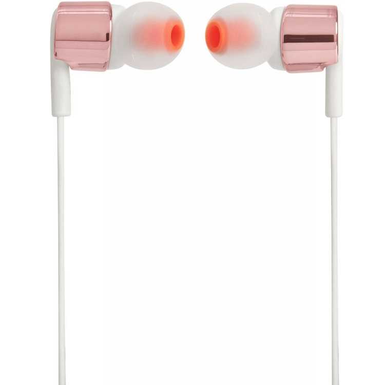 אוזניות חוטיות JBL T210 - זהב/לבן - תמונה 3 אוזניות חוטיות JBL T210 - זהב/לבן - תמונה 3