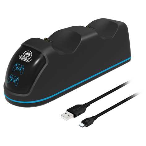 תחנת עגינה וטעינה לבקרי PS4 דגם Dragon GPS4-XCPRO - תמונה 3 תחנת עגינה וטעינה לבקרי PS4 דגם Dragon GPS4-XCPRO - תמונה 3