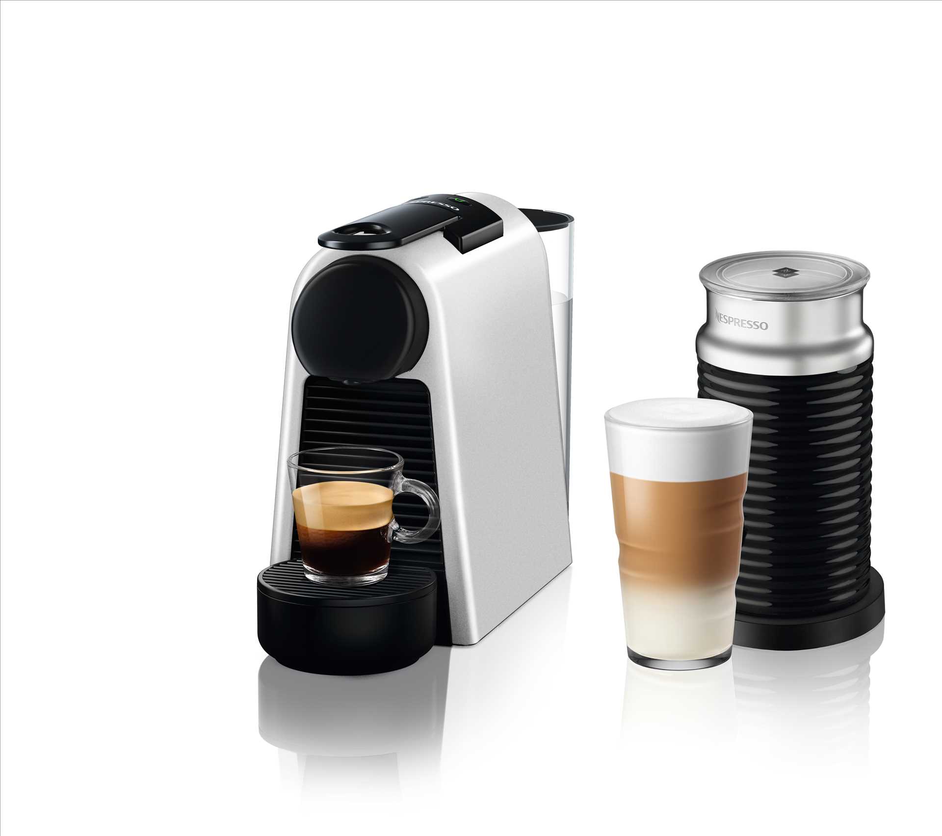 מכונת אספרסו Nespresso Essenza Mini D30 נספרסו בגוון כסוף מט (מהדורה מוגבלת) כולל מקציף חלב ארוצ'ינו - תמונה 1 מכונת אספרסו Nespresso Essenza Mini D30 נספרסו בגוון כסוף מט (מהדורה מוגבלת) כולל מקציף חלב ארוצ'ינו - תמונה 1