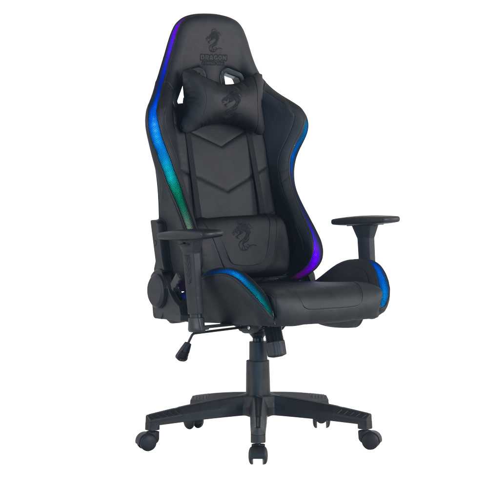 כיסא גיימינג Dragon Space Gaming Chair עם תאורה RGB - תמונה 12 כיסא גיימינג Dragon Space Gaming Chair עם תאורה RGB - תמונה 12