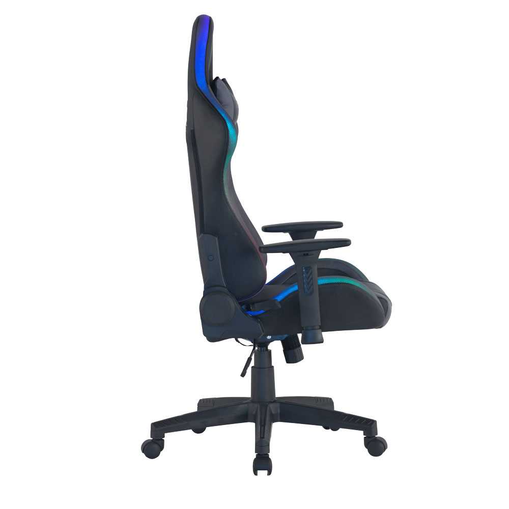 כיסא גיימינג Dragon Space Gaming Chair עם תאורה RGB - צבע אפור - תמונה 2 כיסא גיימינג Dragon Space Gaming Chair עם תאורה RGB - צבע אפור - תמונה 2