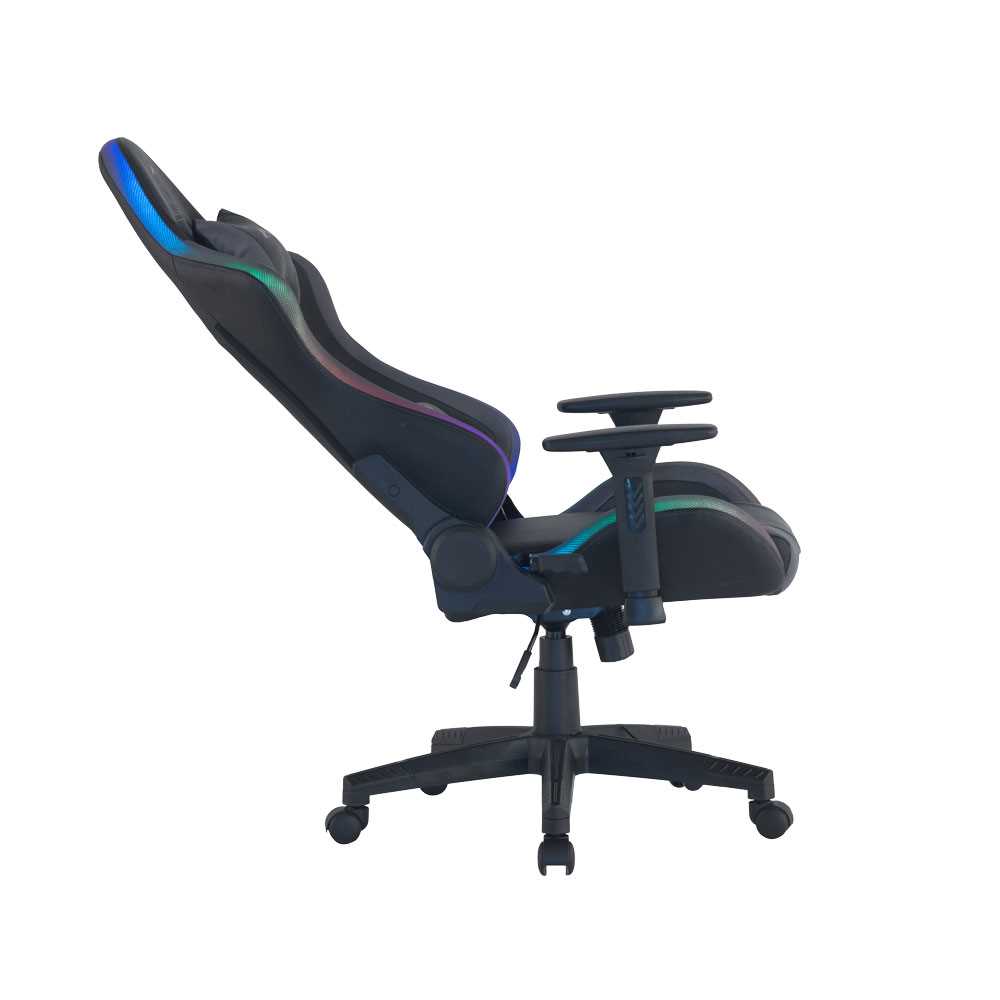 כיסא גיימינג Dragon Space Gaming Chair עם תאורה RGB - צבע אפור - תמונה 6 כיסא גיימינג Dragon Space Gaming Chair עם תאורה RGB - צבע אפור - תמונה 6