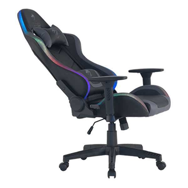 כיסא גיימינג Dragon Space Gaming Chair עם תאורה RGB - צבע אפור - תמונה 11 כיסא גיימינג Dragon Space Gaming Chair עם תאורה RGB - צבע אפור - תמונה 11