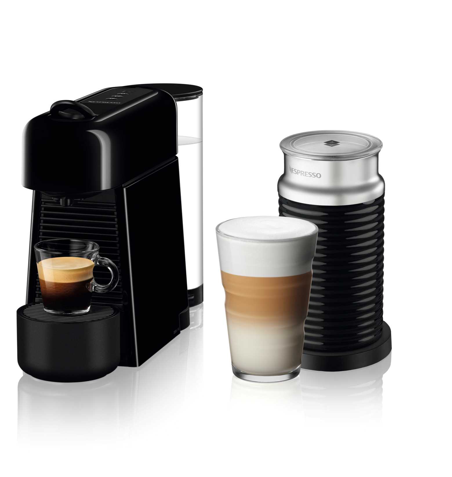 מכונת אספרסו Nespresso Essenza D45 Plus נספרסו כולל מקצף חלב - תמונה 1 מכונת אספרסו Nespresso Essenza D45 Plus נספרסו כולל מקצף חלב - תמונה 1
