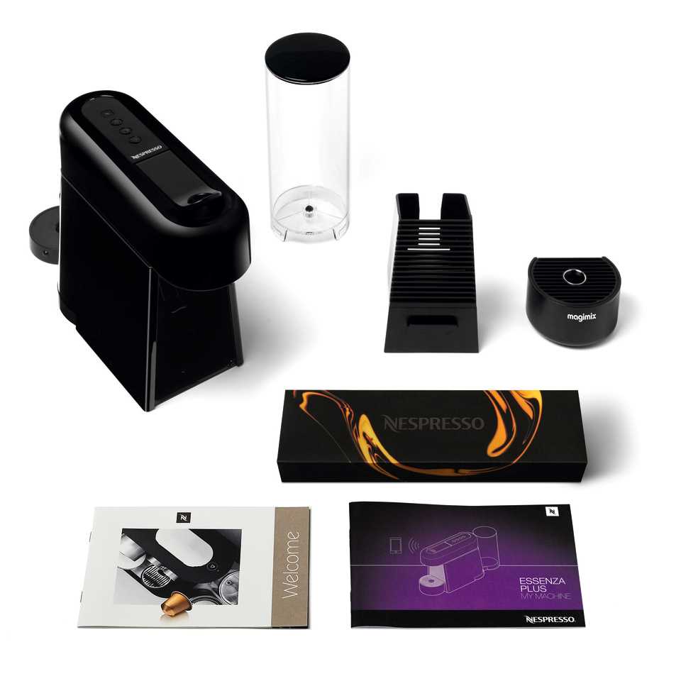מכונת אספרסו Nespresso Essenza D45 Plus נספרסו כולל מקצף חלב - תמונה 7 מכונת אספרסו Nespresso Essenza D45 Plus נספרסו כולל מקצף חלב - תמונה 7
