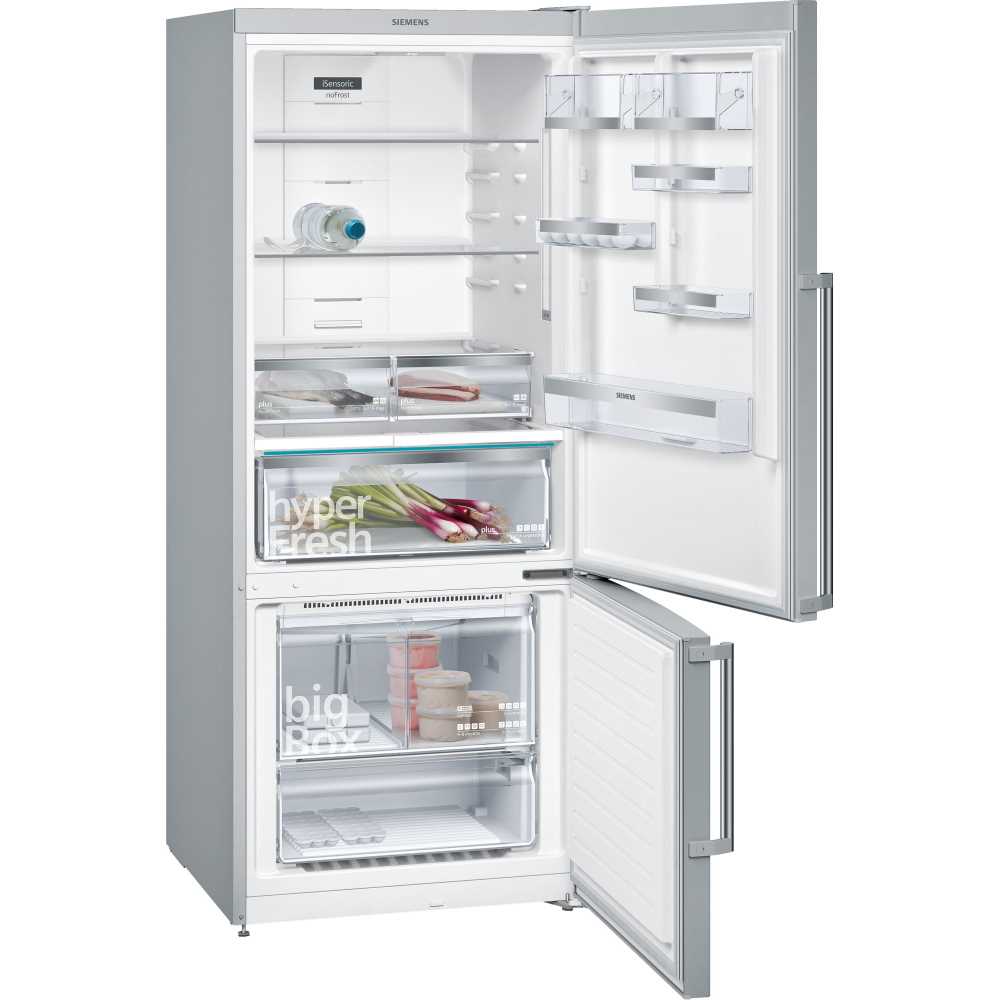 מקרר מקפיא תחתון Siemens KG76NAI31L 517 ליטר סימנס - תמונה 2 מקרר מקפיא תחתון Siemens KG76NAI31L 517 ליטר סימנס - תמונה 2