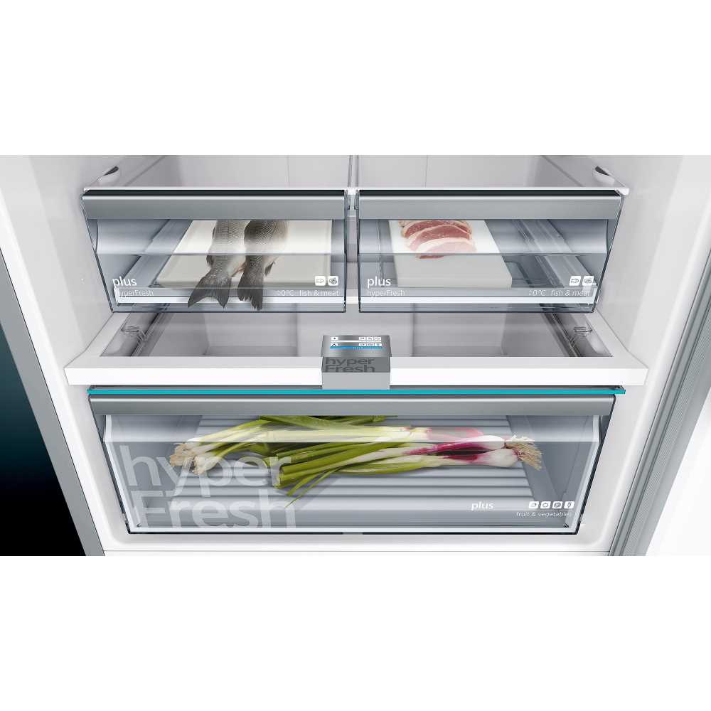 מקרר מקפיא תחתון Siemens KG76NAI31L 517 ליטר סימנס - תמונה 5 מקרר מקפיא תחתון Siemens KG76NAI31L 517 ליטר סימנס - תמונה 5