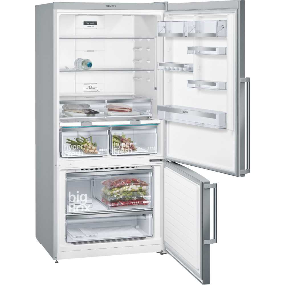 מקרר מקפיא תחתון Siemens KG86NAI31L 617 ליטר סימנס - תמונה 3 מקרר מקפיא תחתון Siemens KG86NAI31L 617 ליטר סימנס - תמונה 3