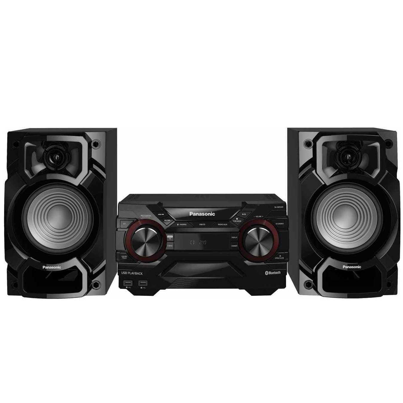 מערכת סטריאו Panasonic SCAKX220 פנסוניק - תמונה 1 מערכת סטריאו Panasonic SCAKX220 פנסוניק - תמונה 1