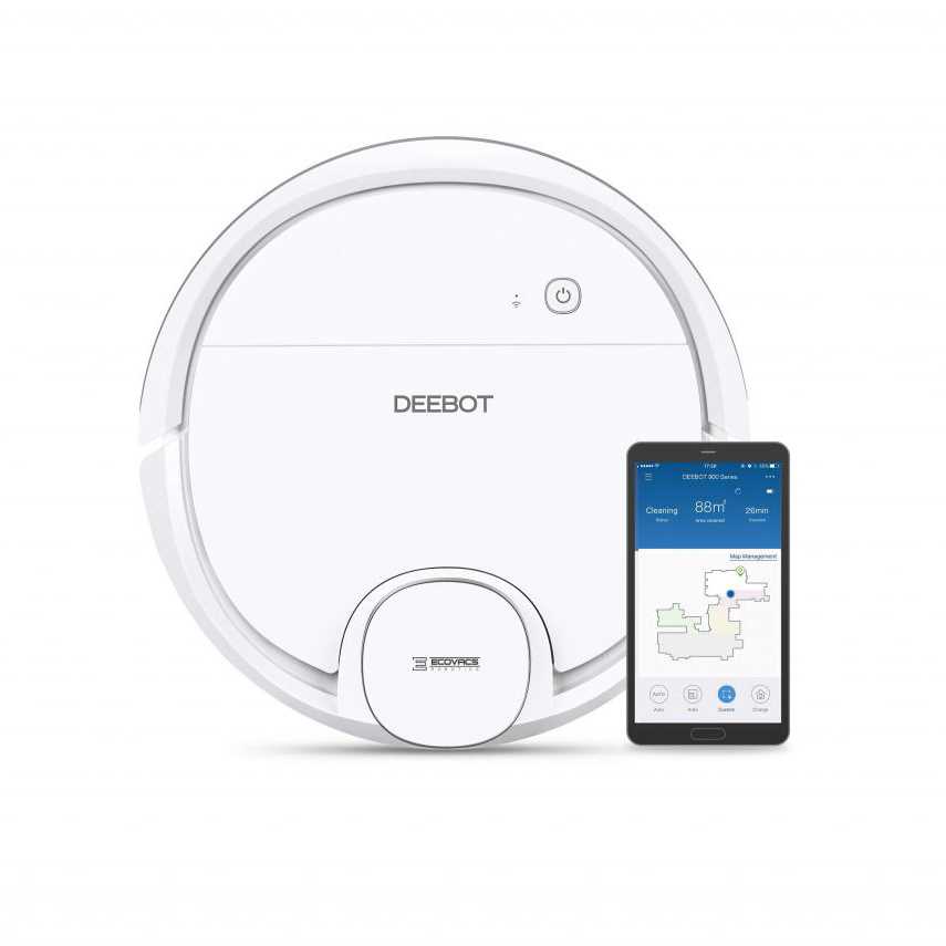 רובוט שואב שוטף Ecovacs DEEBOT OZMO 900 - תמונה 1 רובוט שואב שוטף Ecovacs DEEBOT OZMO 900 - תמונה 1