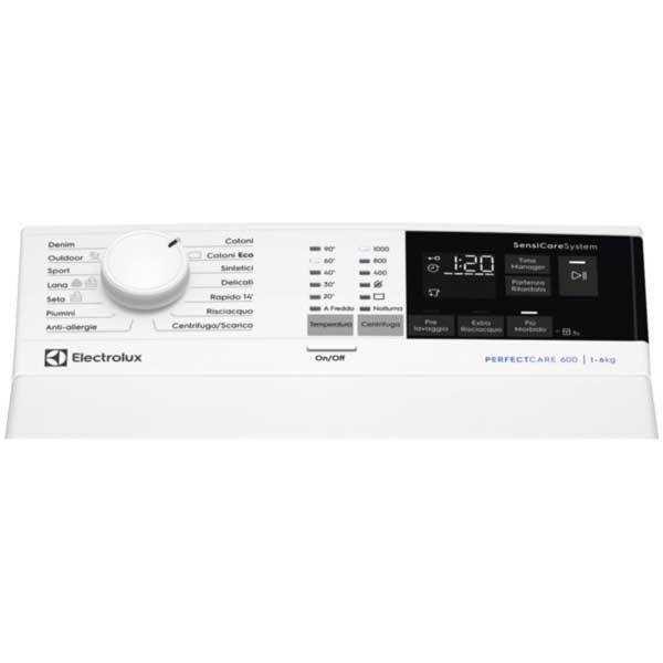 מכונת כביסה פתח עליון Electrolux EW6T4602AM 6 ק מכונת כביסה פתח עליון Electrolux EW6T4602AM 6 ק