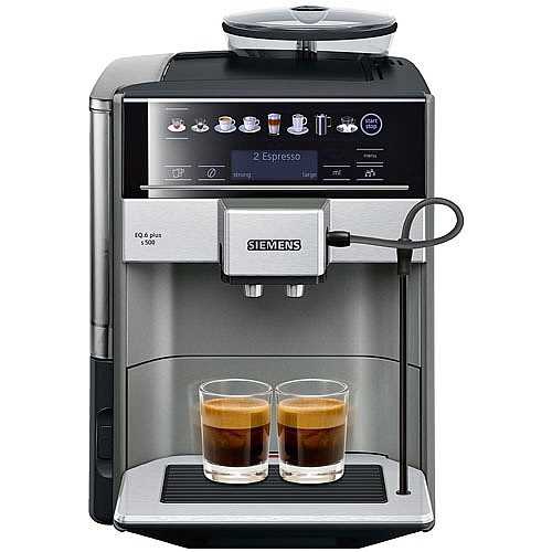 מכונת אספרסו Siemens TE655203RW EQ.6 plus s500 סימנס - תמונה 2 מכונת אספרסו Siemens TE655203RW EQ.6 plus s500 סימנס - תמונה 2
