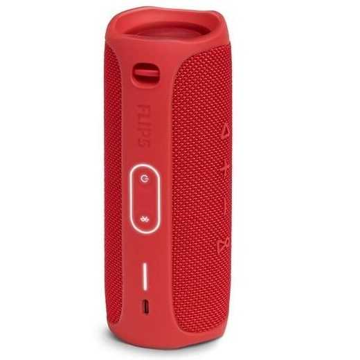 רמקול אלחוטי JBL Flip 5 - אדום - תמונה 3 רמקול אלחוטי JBL Flip 5 - אדום - תמונה 3