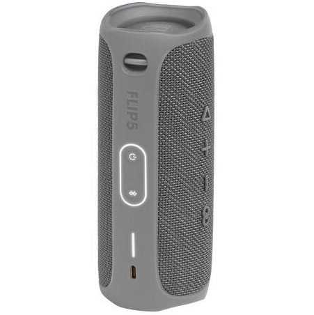 רמקול אלחוטי JBL Flip 5 - אפור - תמונה 3 רמקול אלחוטי JBL Flip 5 - אפור - תמונה 3