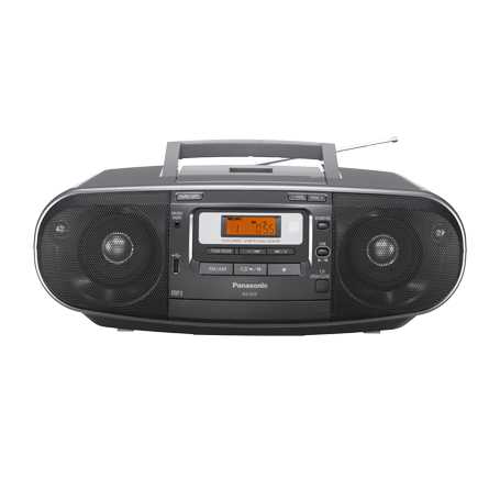 מערכת שמע ניידת Panasonic RXD55 פנסוניק - תמונה 2 מערכת שמע ניידת Panasonic RXD55 פנסוניק - תמונה 2