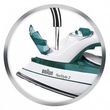 מגהץ אדים Braun TS-345 בראון - תמונה 3 מגהץ אדים Braun TS-345 בראון - תמונה 3
