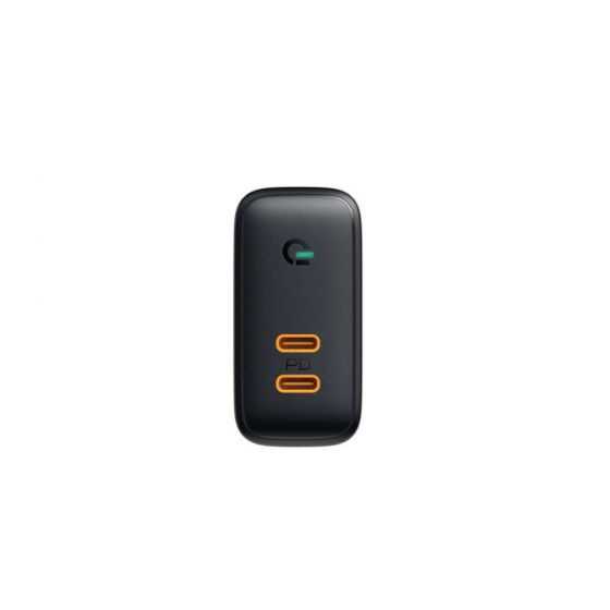מטען מהיר AUKEY USB-C PD x 2 36W - תמונה 4 מטען מהיר AUKEY USB-C PD x 2 36W - תמונה 4