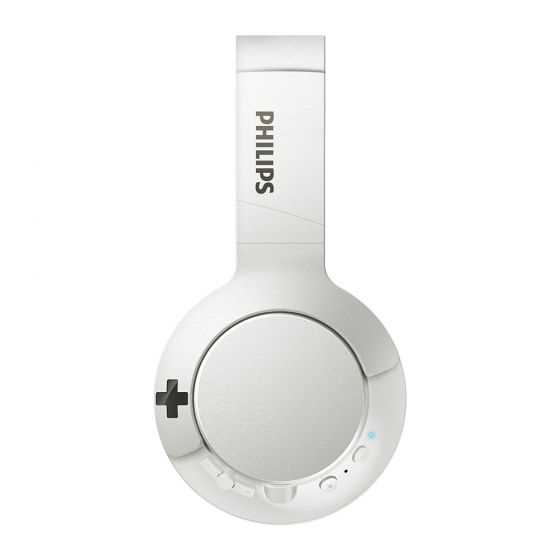 אוזניות Philips BASS+ SHB3175WT Bluetooth פיליפס לבן - תמונה 2 אוזניות Philips BASS+ SHB3175WT Bluetooth פיליפס לבן - תמונה 2