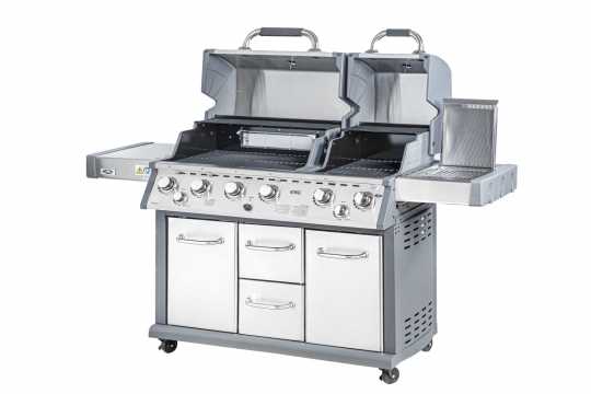 גריל גז מפואר 6 מבערים+כירת צד דגם: KING-6 AY437 מבית Australia Chef - תמונה 1 גריל גז מפואר 6 מבערים+כירת צד דגם: KING-6 AY437 מבית Australia Chef - תמונה 1