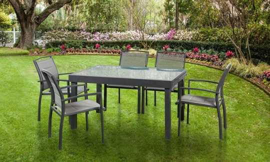 שולחן עם 6 כיסאות לגינה Savana תוצרת Australia Camp - תמונה 3