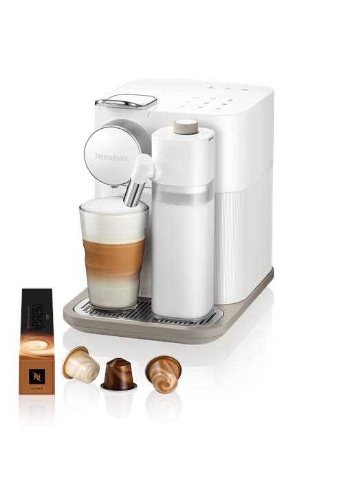 מכונת קפה NESPRESSO גראן לטיסימה בגוון לבן דגם F531 - תמונה 1 מכונת קפה NESPRESSO גראן לטיסימה בגוון לבן דגם F531 - תמונה 1