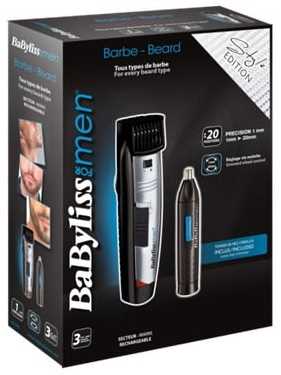 מעצב זקן וקוצץ לאף BA-E825PE BaByliss בייבבליס - תמונה 2 מעצב זקן וקוצץ לאף BA-E825PE BaByliss בייבבליס - תמונה 2