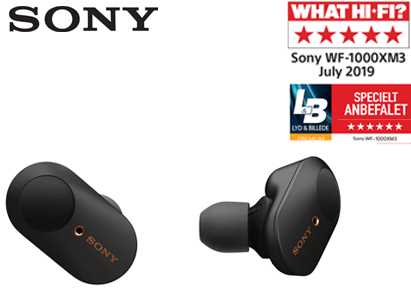 אוזניות Sony WF1000XM3B True Wireless סוני - תמונה 2 אוזניות Sony WF1000XM3B True Wireless סוני - תמונה 2