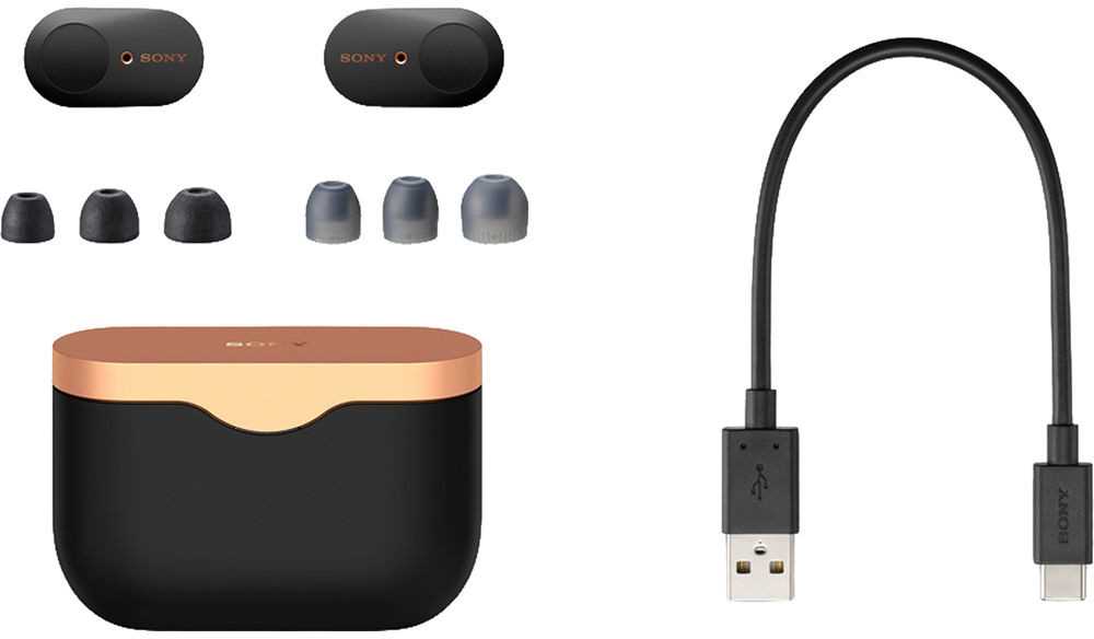 אוזניות Sony WF1000XM3B True Wireless סוני - תמונה 6 אוזניות Sony WF1000XM3B True Wireless סוני - תמונה 6