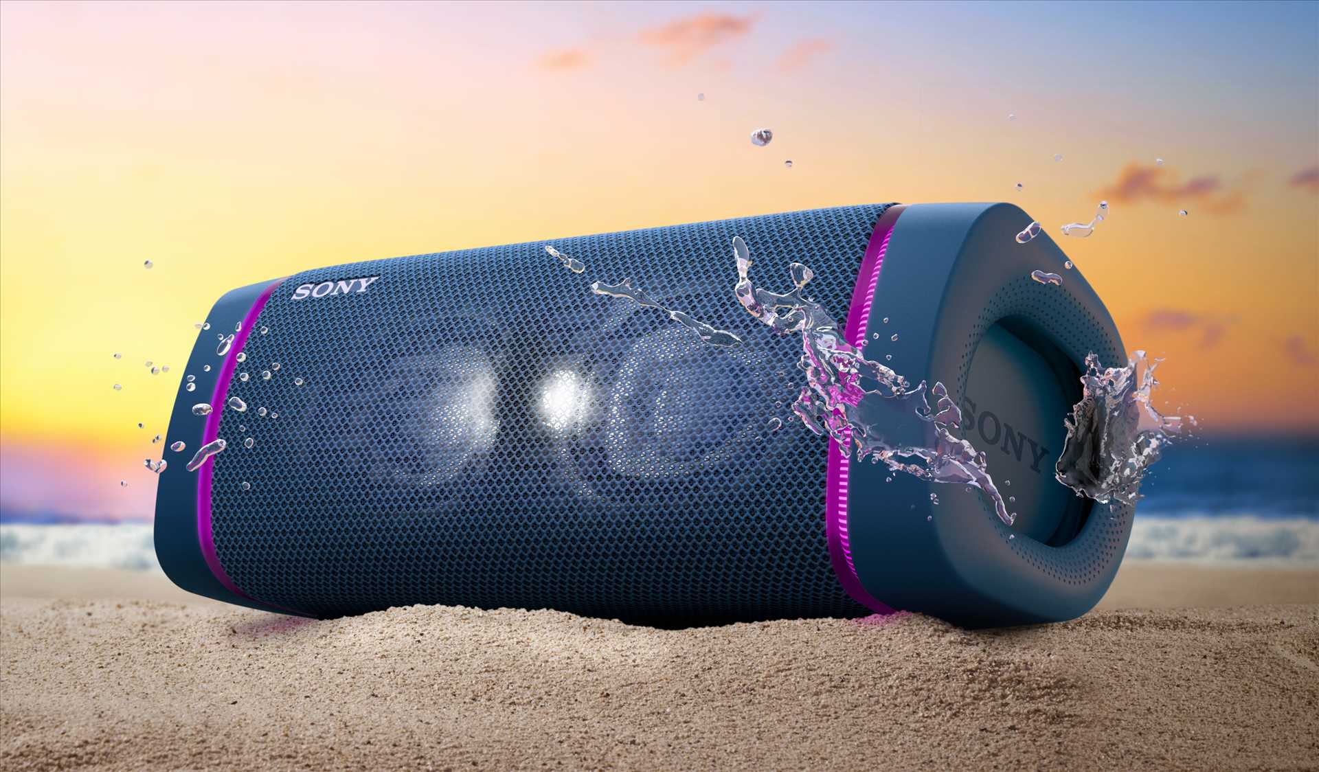 רמקול נייד סוני שחור SONY SRS-XB33B סוני - תמונה 15 רמקול נייד סוני שחור SONY SRS-XB33B סוני - תמונה 15