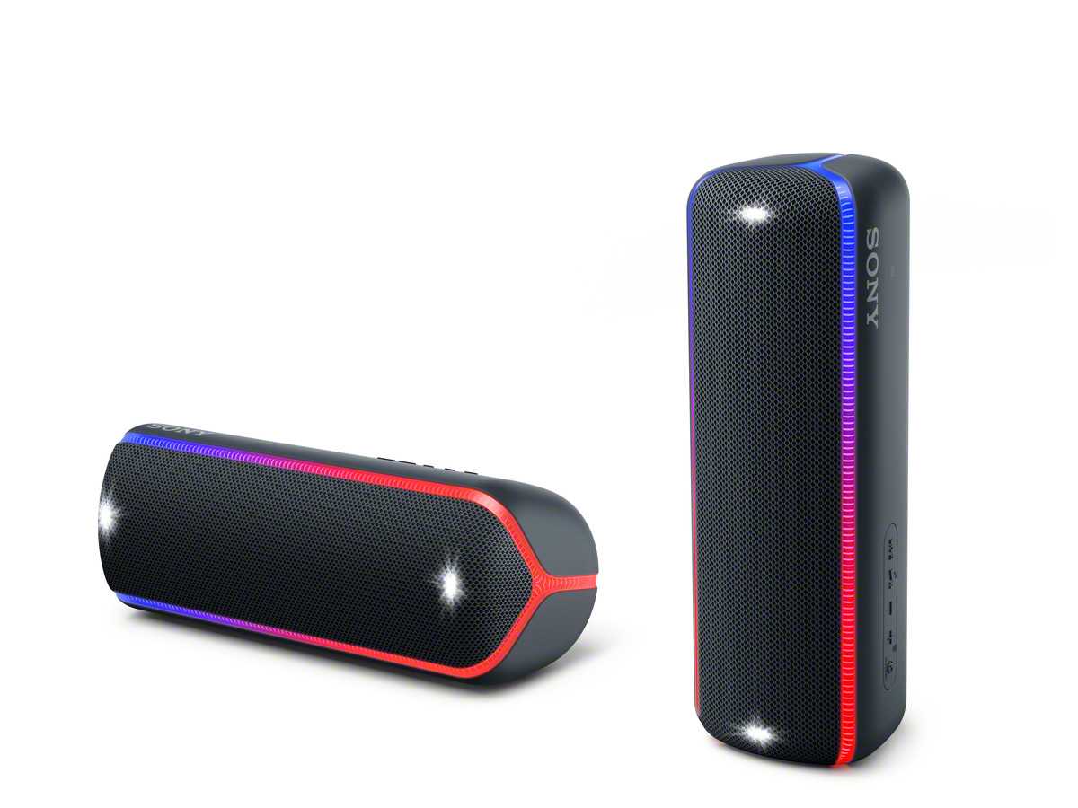 רמקול נייד שחור Sony SRS-XB32B סוני - תמונה 2 רמקול נייד שחור Sony SRS-XB32B סוני - תמונה 2