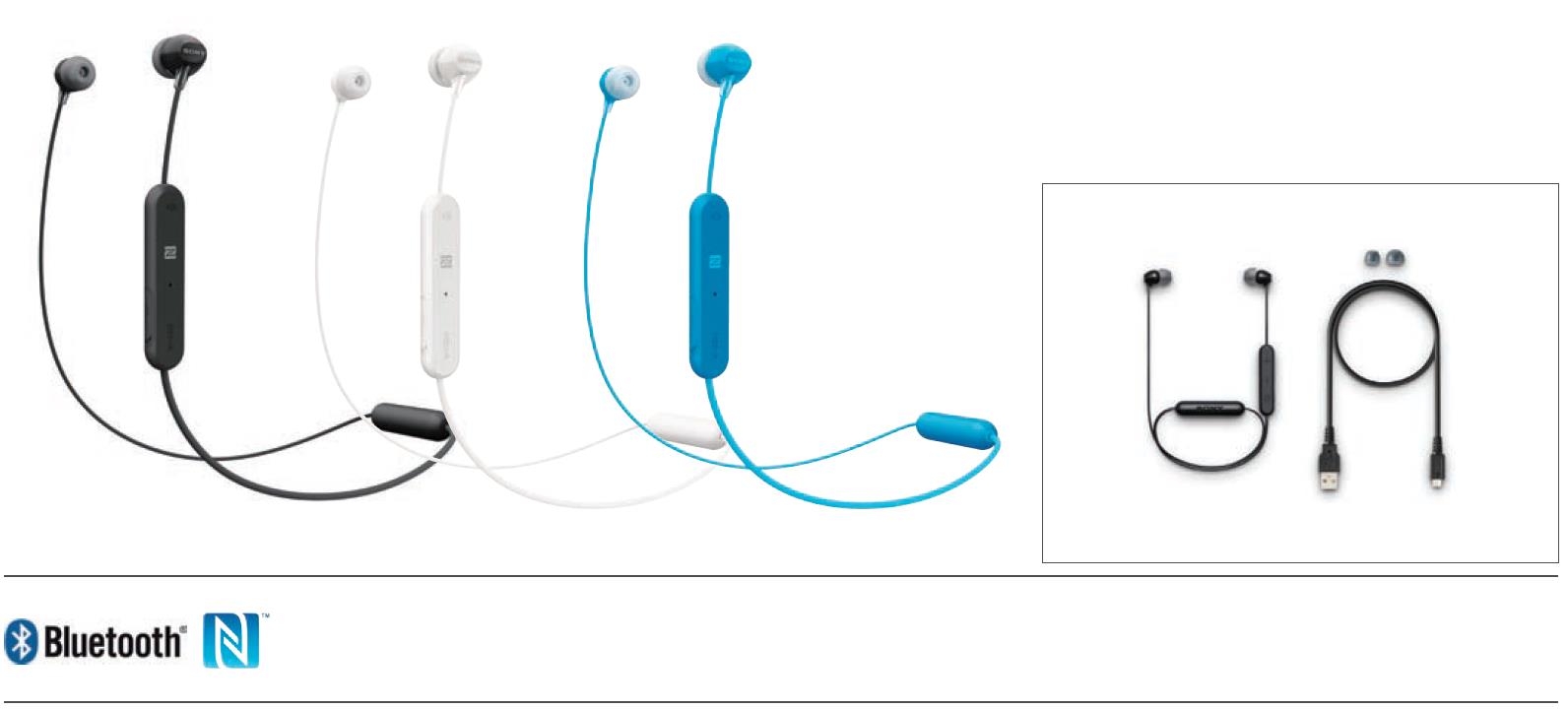 אוזניות Sony WI-C310B Bluetooth סוני - תמונה 8 אוזניות Sony WI-C310B Bluetooth סוני - תמונה 8