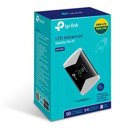 נתב Tp-Link Mbps 300 LTE-Advanced Mobile Wi-Fi TL-M7450 - תמונה 3 נתב Tp-Link Mbps 300 LTE-Advanced Mobile Wi-Fi TL-M7450 - תמונה 3
