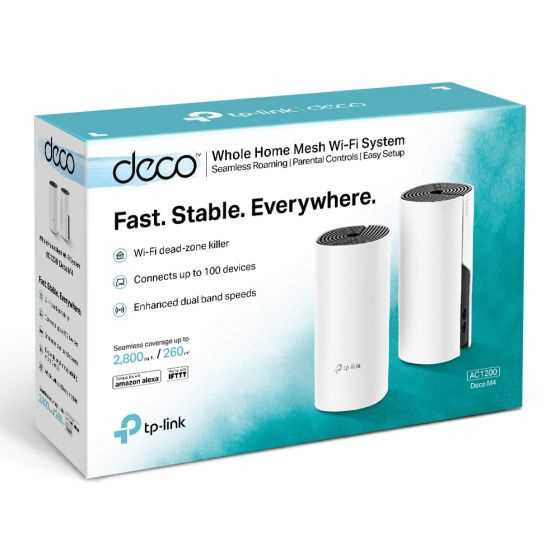 מערכת MESH ‏ Deco M4 Kit 2-Pack TP-Link - תמונה 3