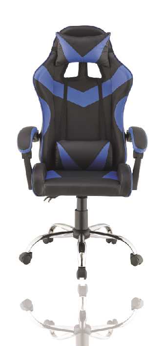 כסא גיימרים אורתופדי דגם PRO3 מבית NINJA EXTRIM שחור כחול - תמונה 4 כסא גיימרים אורתופדי דגם PRO3 מבית NINJA EXTRIM שחור כחול - תמונה 4