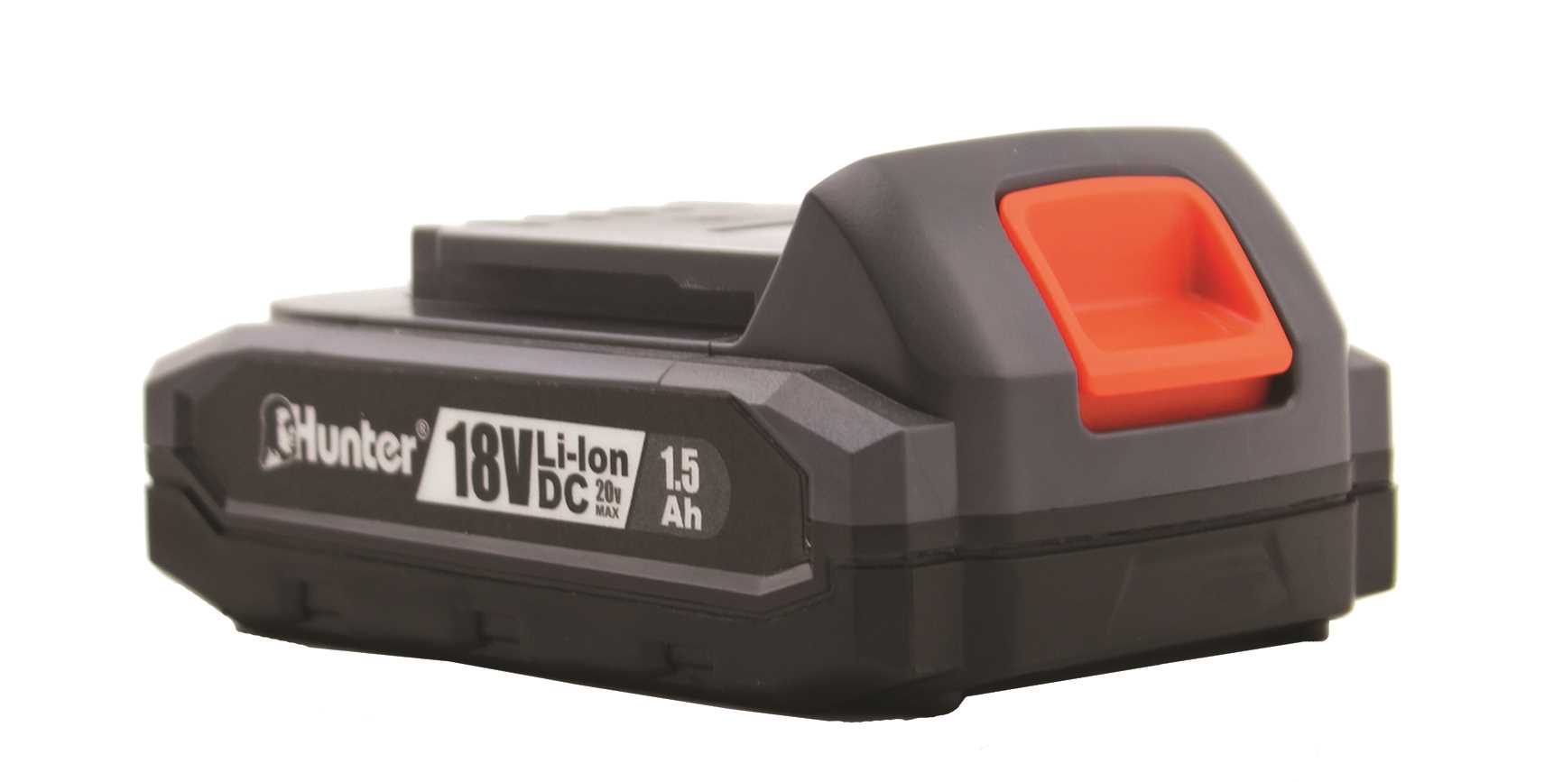 מברגה רוטטת קודחת ליתיום 1.5Ah 18V עם סוללה אחת 100311-007 Hunter האנטר - תמונה 3 מברגה רוטטת קודחת ליתיום 1.5Ah 18V עם סוללה אחת 100311-007 Hunter האנטר - תמונה 3