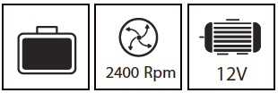 מברגת אימפקט ליתיום 12V עם  סוללה אחת Hunter 100312-006 האנטר - תמונה 5