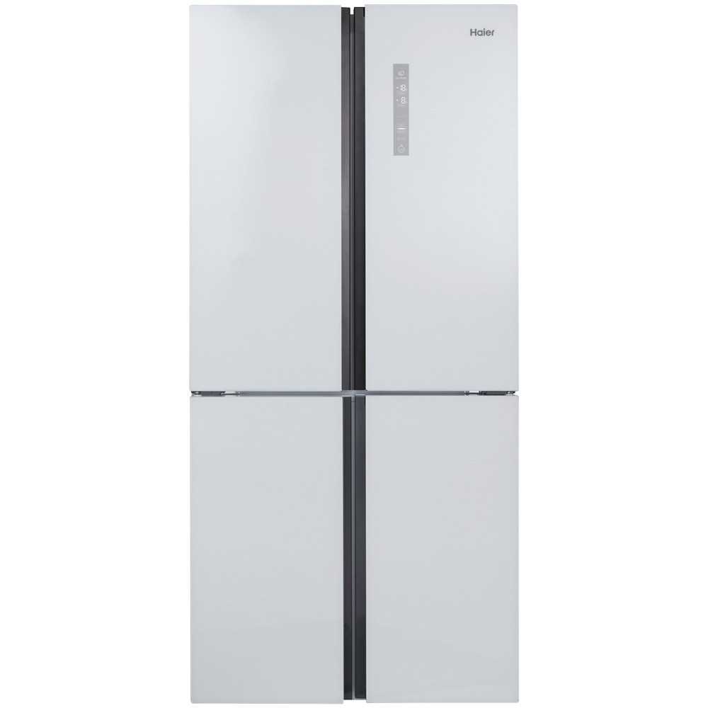 מקרר 4 דלתות 505 ליטר HRF4556FW זכוכית לבנה Haier האייר