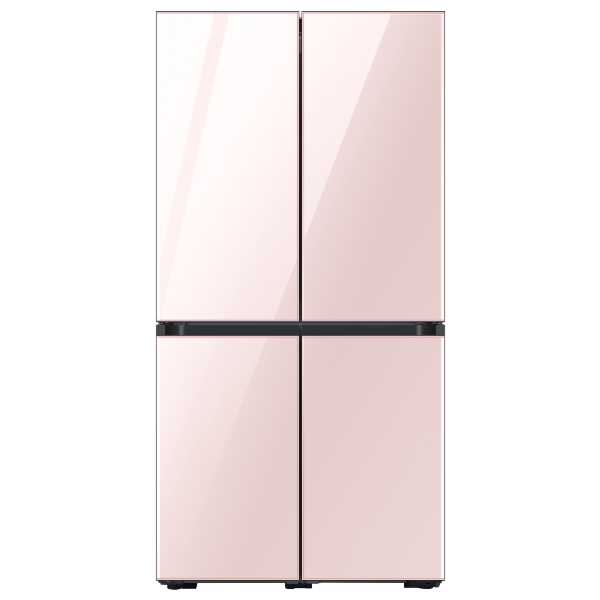 מקרר 4 דלתות 589 ליטר SAMSUNG דגם RF70T9113 PINK סמסונג