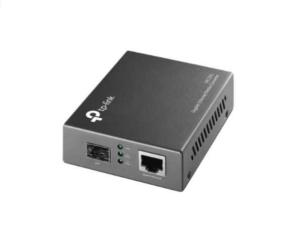 ממיר אופטי SFP-GIGA LAN TP-LINK דגם MC220L 